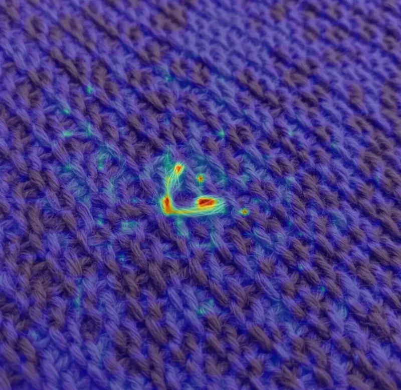Zero-shot anomaly detection (AI result)