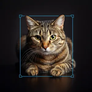 A diagram of training: images of cats and dogs go in, and the AI learns what the two have in common